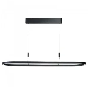 LAYLA 150 3000K DIMM BK lampa wisząca 58W LED czarny