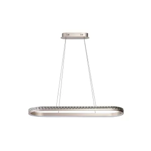 CAMELIA 100 OVAL 3-STEP DIMM GO lampa wisząca 60W LED 3000K różowe złoto