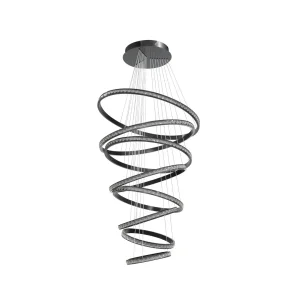 AZALEA SPIRAL 3-STEP DIMM BK lampa wisząca 238W LED 3000K czarny