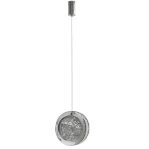 EUFORIA 16 PENDANT 1 CH lampa wisząca 6W LED 3000K chrom