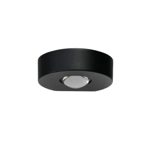 FIGARO WALL IP54 3000K BK kinkiet zewnętrzny 8W LED czarny