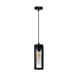 LANTERN PENDANT E27 IP54 BK lampa wisząca zewnętrzna 1xE27 max 20W czarny
