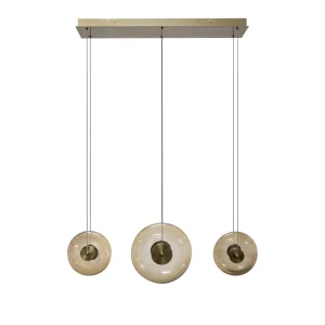 ANDORA PENDANT 3 LINE 3-STEP DIMM AMBER lampa wisząca 27W LED 3000K