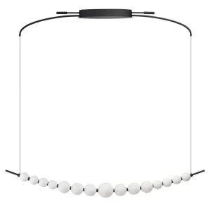 PERLA PENDANT LINE 3-STEP DIMM BK lampa wisząca 26W LED 3000K czarny