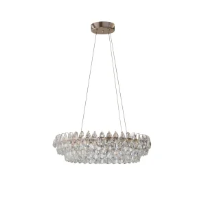 BARLETTA 80 PENDANT 3-STEP DIMM lampa wisząca 90W LED 3000K przeźroczysty