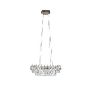 BARLETTA 60 PENDANT 3-STEP DIMM lampa wisząca 60W LED 3000K przeźroczysty
