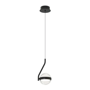 ASTRID 1 PENDANT BK lampa wisząca 7W LED 3000K czarny