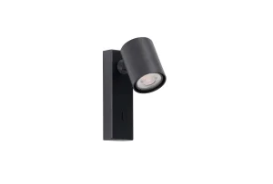 EXO WALL BK kinkiet 1xGU10 czarny