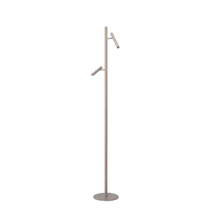 TROST FLOOR 2 DIMM SWITCH BEIGE lampa podłogowa 9 LED 3000K beżowy
