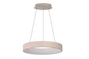 SOVANA PENDANT 55 CCT + REMOTE CONTROL BEIGE lampa wisząca 50W LED beżowy