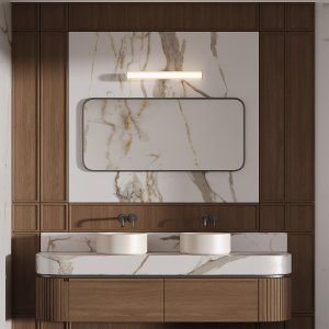LINEA kinkiet łazienkowy 61cm chrom LED LP-0510/1W-61 CH