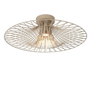 ELLIS lampa sufitowa fi 50cm beżowa druciana 1xE27 LUCIDE 05158/01/41