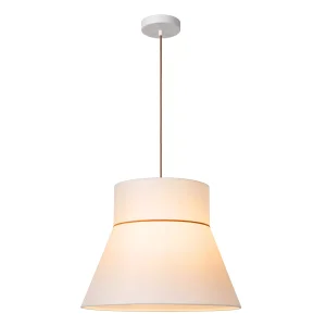 SCARLET lampa wisząca 1xE27 abażur papierowy kremowy LUCIDE 06430/45/38