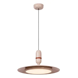 JOSEFINE nowoczesna lampa wisząca kremowa LED 25W 2200K-2700K-3000K DIM LUCIDE 42404/47/38