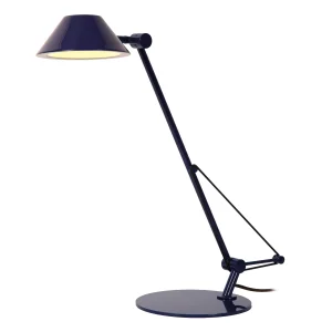 TERRY lampa biurkowa stołowa niebieska regulowana LED 8W 3000K LUCIDE 62605/08/35