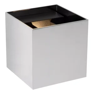 ARMIN chromowany kinkiet łazienkowy IP54 kostka LED 2x3,5W CCT DIM światło góra dół LUCIDE 69817/06/11