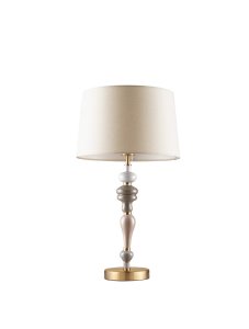 ALEM LE44203 lampa stołowa 1xE27 złoty