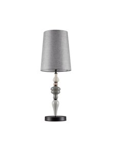 ALEM LE44206 lampa stołowa 1xE27 szary