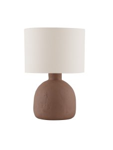 CANZURO LE45290 lampa stołowa 1xE27 brązowy