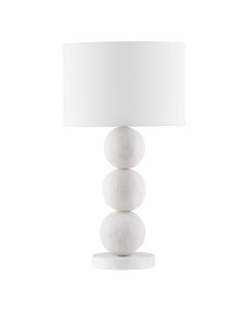 CELVIRO LE45306 lampa stołowa 1xE27 biały
