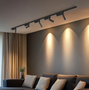 DUOLINE AMBALA spot czarny LED 5W CCT DIM do szyn 2-fazowych TRIO 78920132