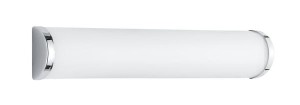 XAVI 2803031-06 kinkiet liniowy półokrągły mleczny chrom 40cm 3xE14