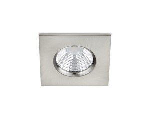 ZAGROS 650610107 oprawa kwadratowa IP65 hermetyczna nikiel mat LED 5,5W 3000K DIM montaż podtynkowy