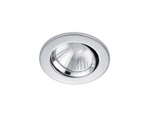 PAMIR 650510106 oprawa podtynkowa okrągła chrom LED 5,5W 3000K DIM regulowana