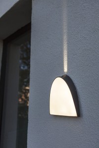 APOLLO 5188801118 kinkiet zewnętrzny światło do przodu i wąska strużka w górę LED 14W 3000K IP54