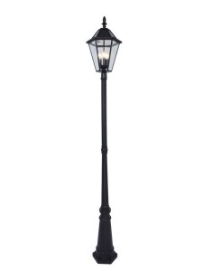 LONDON 6951301189 latarnia ogrodowa solarna retro  LED 3x2W E12 2700K IP44