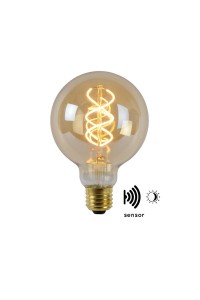 LED BULB żarówka LED filament amber E27 4W czujnik zmierzchowy 49032/04/62