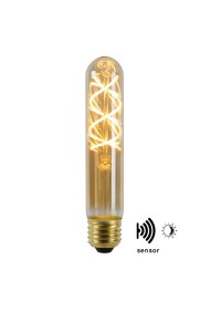 LED BULB żarówka LED filament amber E27 4W czujnik zmierzchowy 49035/04/62