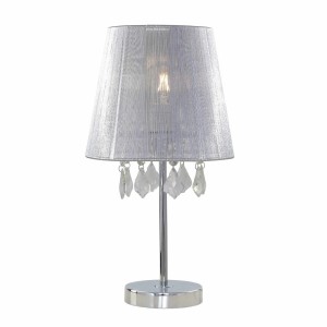 Mona lampa biurkowa srebrna mała LP-5005/1TS srebrna