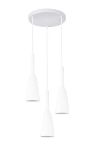 Solin 3 lampa wisząca biała LP-181/3P WH
