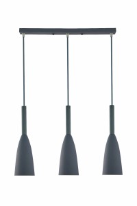 Solin 3 lampa wiszaca linia szara LP-181/3L GR