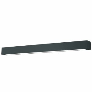 Ibros lampa sufitowa czarna XL 36W 4000K IP44 LP-7001/1C BK 120 36/4