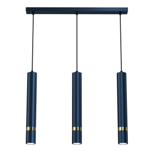 JOKER lampa wisząca 3xGU10 NAVY BLUE granat