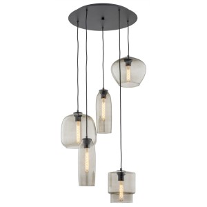 SERAFINO lampa wisząca 5 pł.