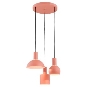 SINES lampa wisząca 3 pł. na okrągłej podsufitce