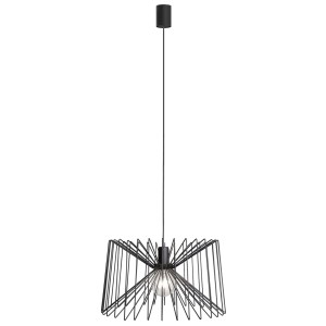 NESS lampa wisząca druciana czarna