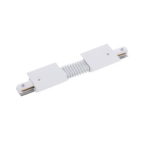 CTLS RECESSED POWER FLEX CONNECTOR łącznik elastyczny biały do szyn 3-fazowych wpuszczanych