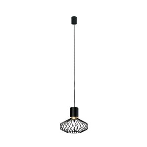 PICO lampa wisząca druciana 1xGU10 czarna z dodatkiem złota