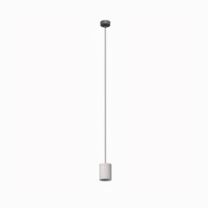 SHY lampa wisząca tuba betonowa 1xGU10 ozdobny przewód