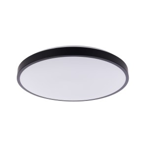AGNES ROUND LED 22W 3000K plafon hermetyczny 33,5cm IP44 czarny