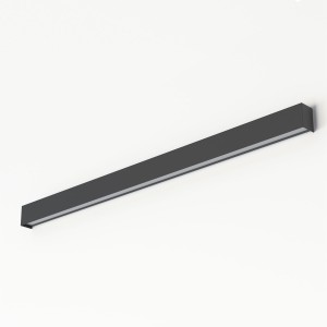 STRAIGHT WALL LED  L kinkiet 22W T8 3000K grafitowy 122cm