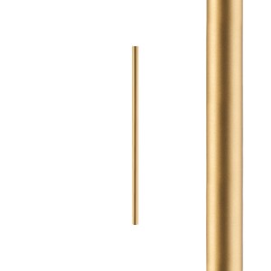 CAMELEON LASER 750 klosz rurka satynowy złoty do oprawki G9