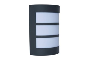 NILA 5043104424 kinkiet zewnętrzny czarny 1xE27 IP44