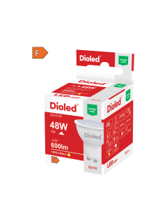 Żarówka LED GU10 7W 600lm ciepła biała