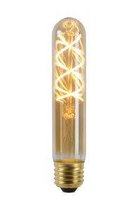 Żarówka LED T32 4,9W E27 2200K DIM filament szkło amber  ściemnialna