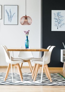 VINTI druciana lampa wisząca miedziana fi 30cm 1xE27